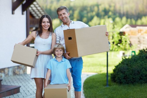 Residential moving support for West Kensington homes and apartments
