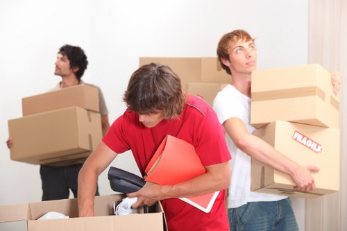 Office and commercial removals service in West Kensington