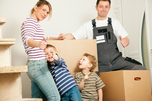 Business relocation support for offices in West Kensington with careful equipment handling